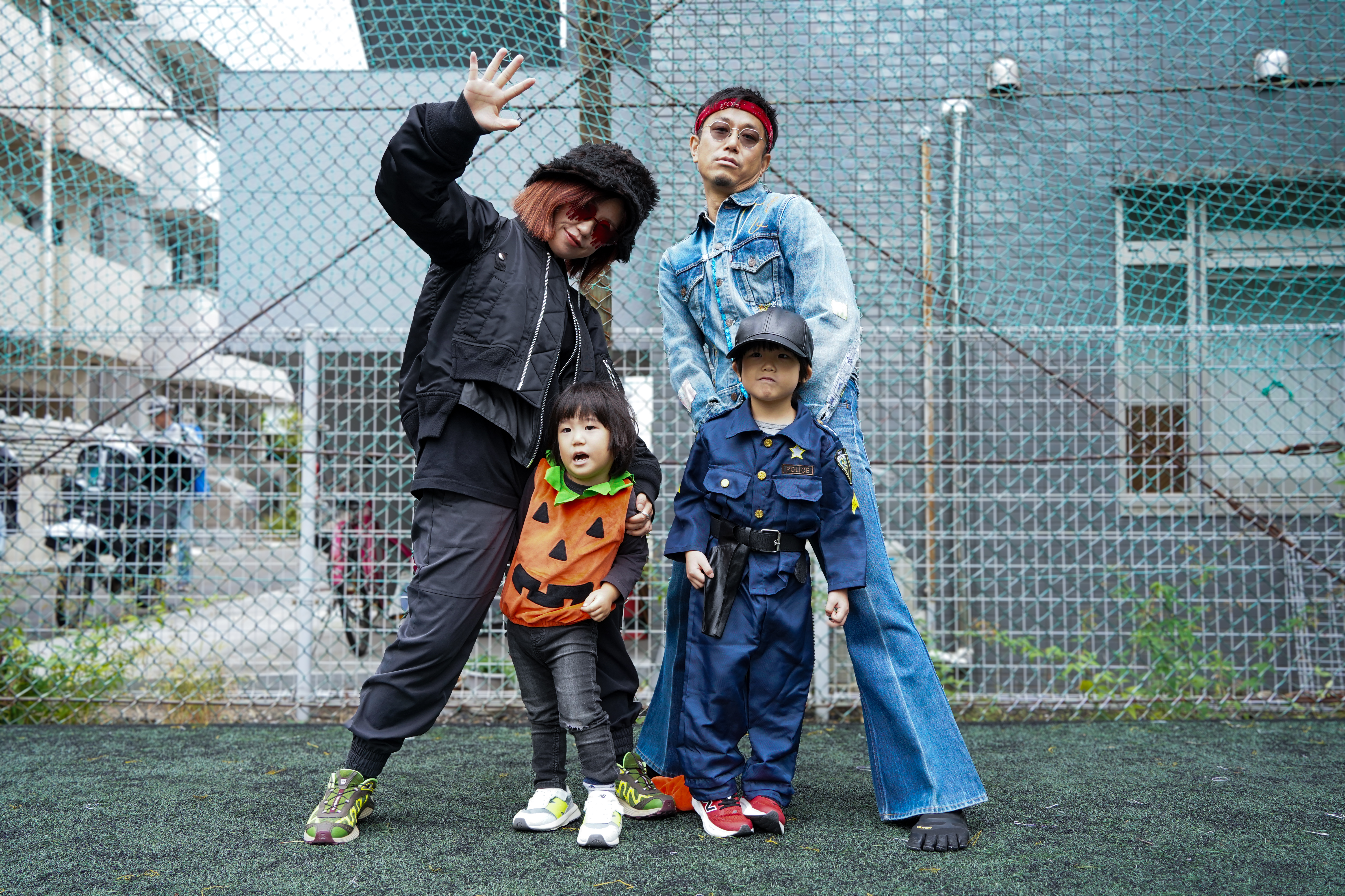 家族のハロウィン